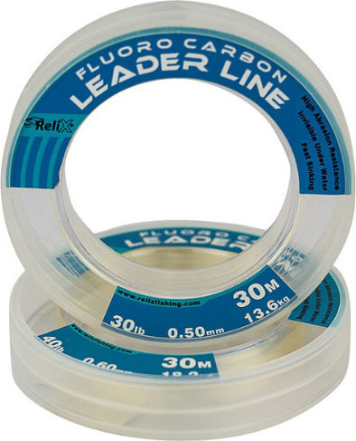 Relix Leader Line Fluorocarbon Angelschnur 30m 0,35mm