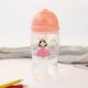 Kiokids Princess Παιδικό Παγούρι Σιλικόνης με Καλαμάκι 350ml