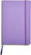 Muitomas Notebook 80 Sheets Ruled with Elastic Purple