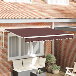 vidaXL Τεντόπανο Καφέ 2.5x2m vidaXL Τεντόπανο Καφέ 2.5x2m
