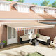 vidaXL Awning fabric Green