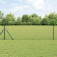 vidaXL Wire Fencing Galvanized with PVC Coating Set Green 0.6x100m