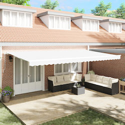 vidaXL Τεντόπανο Λευκό 6x3m vidaXL Τεντόπανο Λευκό 6x3m