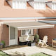 vidaXL Awning fabric Beige 3.5x4.5m