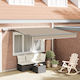 vidaXL Awning fabric Beige