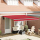 vidaXL Awning fabric Red