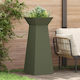 vidaXL Pot Stand Metal Khaki 40cmx40cmx101cmcm.