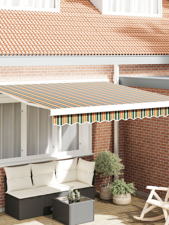 vidaXL Τέντα Βεράντας Πράσινη 3x2.5m