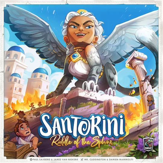 Extensie de Joc Santorini 2nd Edition Riddle of the Sphinx Roxley
