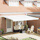 vidaXL Awning fabric White