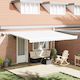 vidaXL Awning fabric White