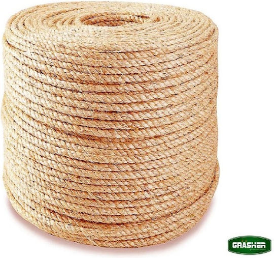 Grasher Jute Rope 12mm Roll 200m 103269