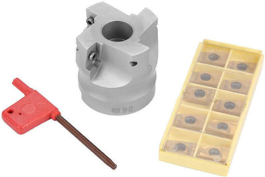 Capacul Arzătorului pentru Freză de 50 Mm 10 Inserții Carbid Releasabile Apmt1604 Pentru Mașini CNC Și Gaură Verticală Multifuncțională