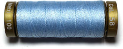 Tre Stelle 100% Cotton Sewing Thread Col 58 Light Blue 1 Pc 100mtr