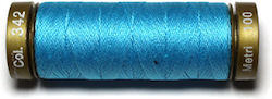 Tre Stelle 100% Cotton Sewing Thread Col 342 Light Blue 1 Pc 100mtr