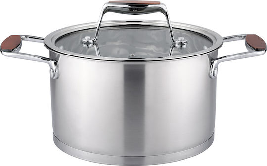 Voltz Berlin Premium Collection Deep Stainless Steel Pot 2.6l / 18cm