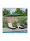 Hanging Aluminum Garden Parasol Green 2.7x2.7xHeight 2.7m