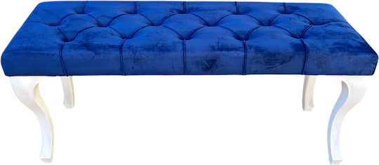 Bench Stool Blue 120x46x49cm Bench Stool Blue 120x46x49cm