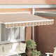 vidaXL Awning fabric Green 0.2x3.3m