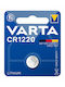 Varta Μπαταρία Λιθίου Ρολογιών CR1220 3V 1τμχ