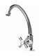 Kitchen Faucet Counter Silver