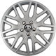 Versaco Car Hubcap Set Dakar with Toyota Emblem 16" 4pcs Silver