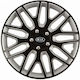 Versaco Car Hubcap Set Dakar Nc with Kia Emblem...