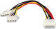 Equip Cable Power Connection Molex Female To 2 Male 20 Cm 112030