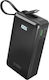 SBS Power Bank 10000mAh 22.5W με Θύρα USB-A και Θύρα USB-C Power Delivery Μαύρο