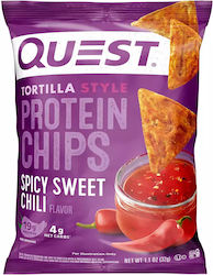 Protein Tortilla Chips 32g Quest Nutrition Spicy Sweet Chili Protein Tortilla Chips 32g Quest Nutrition Spicy Sweet Chili