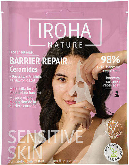 Iroha Nature Μάσκα Ομορφιάς Προσώπου για Επανόρθωση Με Centella Asiatica