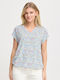 Women's T-shirt Cashmere Blue