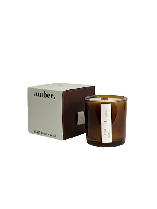 Velvet Woods & Amber Herbal Candle 150gr Mini A...