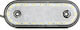 Φως Πλευρικής Σήμανσης Λεπτό Σχεδιασμό 20 Smd Led 24v Λευκό