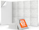 Set Fonoabsorbant (1buc) 30cm x 30cm x 9mm în Culoarea Gri