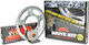 Set Transmisie Garanții Lanț Suzuki DL 650 V-Strom 07'-16' JT Lanț Negru X 'Ring X3R 15-47