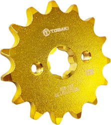 Ritzel Für Kettenantrieb Überstarkes Stahl Racing 428 14Z Sym VF 185 Tobaki Gold