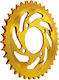 Rear Wheel Sprocket Reinforced Steel Racing 428 36T Honda Astrea Tobaki Gold