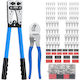 Set de Pistoale de Crimpat 6-50 Mm² 100 Awg Terminale 10 8 6 4 Pistoale de Crimpat Sc6-6 Sc25-8 Clești de Tăiat Fir Tuburi de Izolare Termică Proster