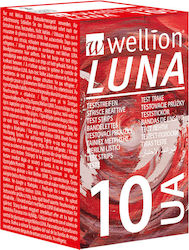 Wellion Luna Ua Ταινίες Μέτρησης Ούρων 10τμχ