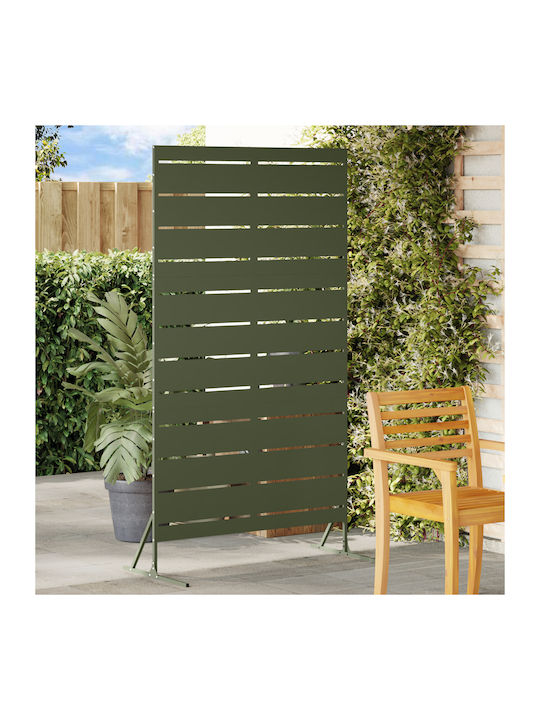 vidaXL Raumteiler Metall 100x180cm