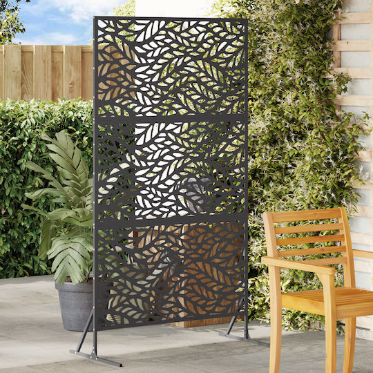 vidaXL Διακοσμητικό Παραβάν Μεταλλικό 100x180cm