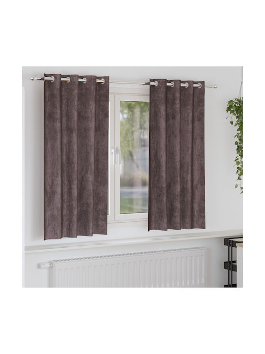 vidaXL vidaXL Vorhänge Fenster mit Grommets Bra...