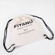 Fitanu Plastic Storage Bag for Bags / Shoes in White Color 41x36cm 1pcs