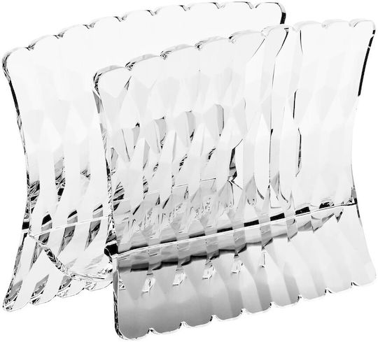 Guzzini Napkin Holder Transparent 15x15x7.6cm 134400AR00
