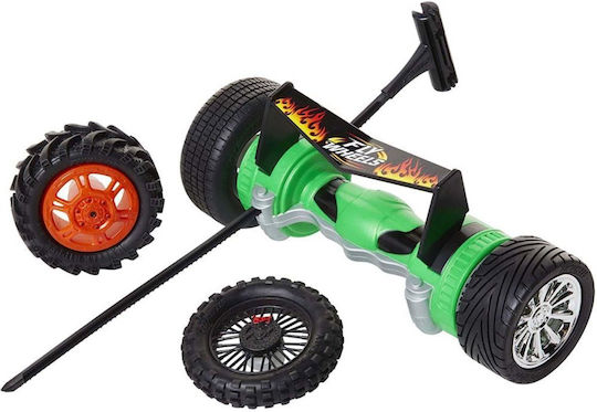 Jakks Pacific 4 Tyres + Turbo Launcher Jakks Pacific Fly Wheels Green Boys 8+ Years