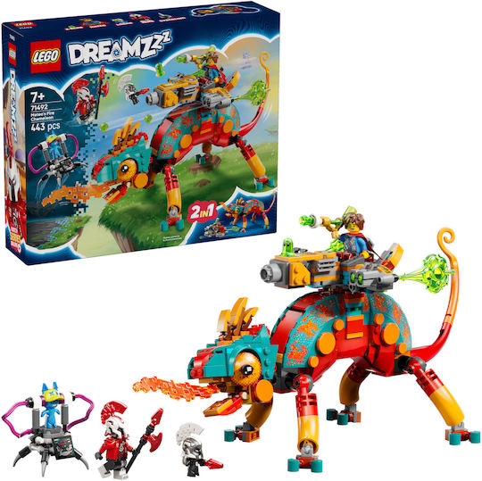 LEGO DREAMZzz Mateo's Fire Chameleon For 7+ Years 443 Pieces