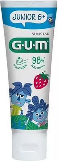 GUM Junior Pastă De Dinți Pentru Copii Pentru 6+ Ani Cu Aromă De Afine 50ml