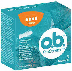 O.b Procomfort Super Tampons 8 Pieces O.b Procomfort Super Tampons 8 Pieces