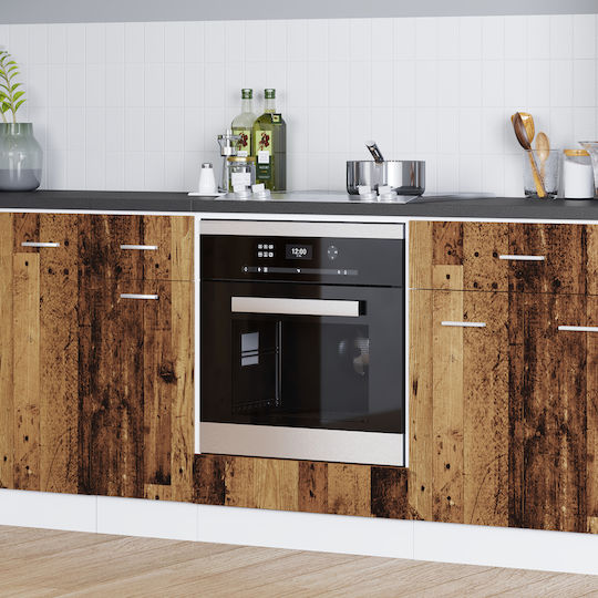 Dulap Inferior pentru Cuptor Old Wood 60x46x81.5buc